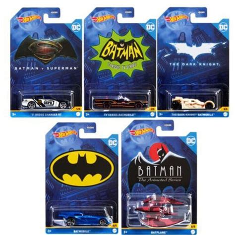 Hot Wheels Tématické auto Batman HDG89 Nejbaby cz