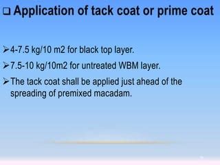 Dense Bituminous Macadam Road | PPT