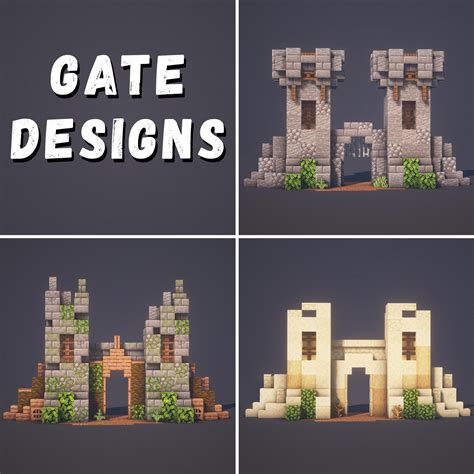 Gate Designs in Some Different Themes! : r/DetailCraft