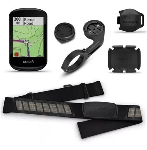 Velocimetro Gps Garmin Ciclo Computador Edge Bundle Orig Cor Preto