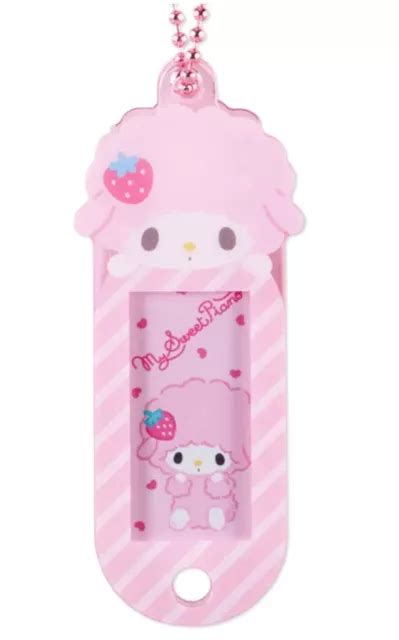 Sanrio My Melody Sweet Piano Acrylic Identity Tag Keychain Keyring