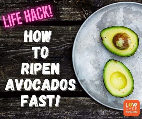 How to Ripen an Avocado Fast (Microwave and Oven Methods included ...