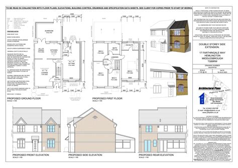 Architectural Drawings Plans Planning Permission