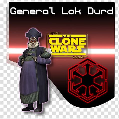 Star Wars The Clone Wars Sith General Lok Durd Icon Transparent