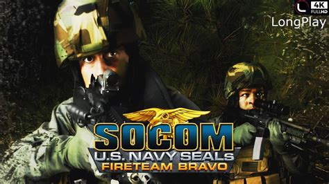 SOCOM U S Navy SEALs Fireteam Bravo Remastered LongPlay 4K