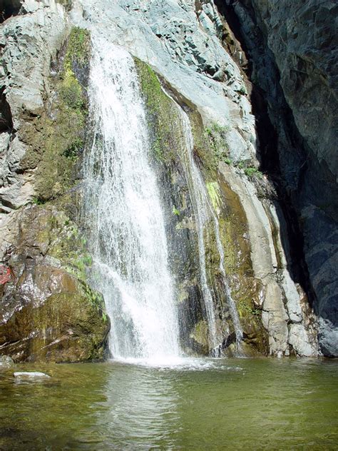 Trails of the Angeles: Fish Cyn - 80 Foot Waterfall - in Azusa