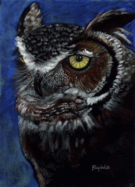 Great Horned Owl Fine Art Giclee Print