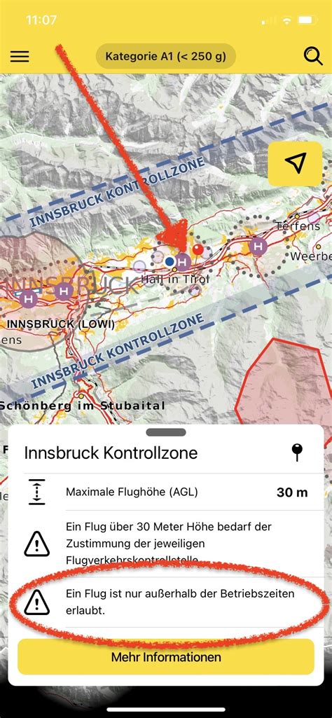 Drohnenkarte Sterreich