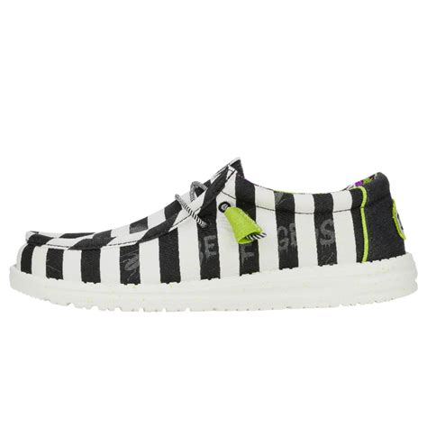 Hey Dude Collab With Warner Bros On Beetlejuice Inspired Shoe Footwear News