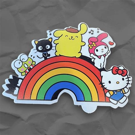 Hello Kitty and Friends Music Sticker - Sent with... - Depop