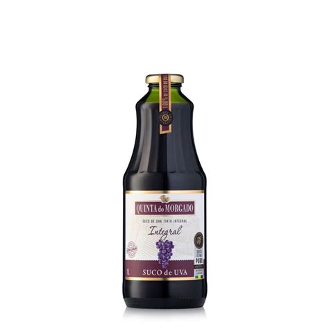 Suco De Uva Tinto Integral Quinta Do Morgado 1L Caixa 12 Unidades