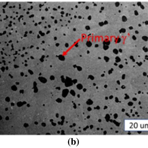 A Ebsd Grain Structure And B Sem Image Showing The Primary Present