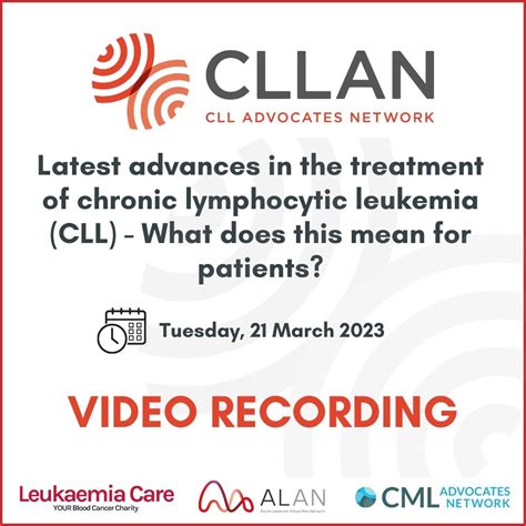 Webinar Latest Advances In The Treatment Of Chronic Lymphocytic