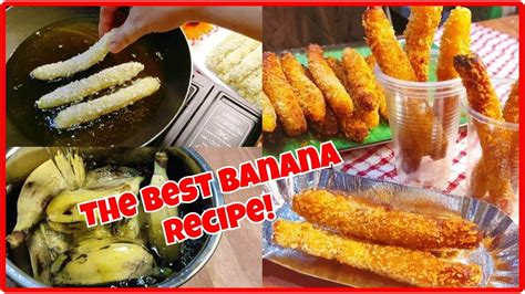 Easy Banana Recipe Super Yummy Snack Banana Cheese Sticks Youtube