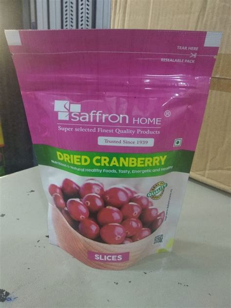 Dried Cranberries Packaging Type Packet Packaging Size Gm At Rs