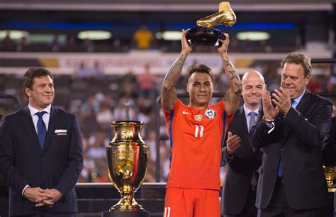 Eduardo Vargas máximo goleador de la Copa América Centenario CONMEBOL