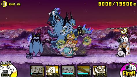 The Battle Cats NEW Story Mode The Aku Realms Lord Of Ruin Jagando