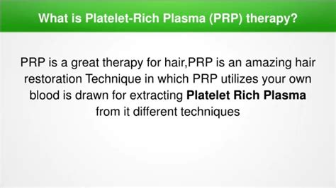 Ppt What Is Platelet Rich Plasma Therapy Powerpoint Presentation