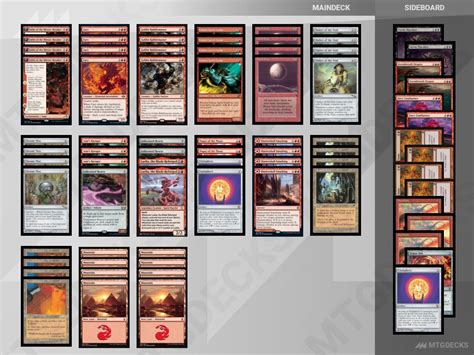 Legacy Mono Red Prison Deck By J A Eliso MTG DECKS