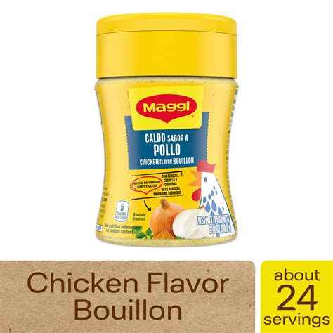 Maggi Chicken Flavored Bouillon Granulated Powder 3 5 Oz Walmart