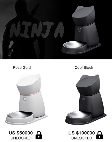 Stretch Goal Ninja Version Pet Feeder Petsmart Feeder