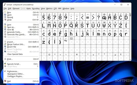 FontForge 01-January-2023 - Download, Review, Screenshots