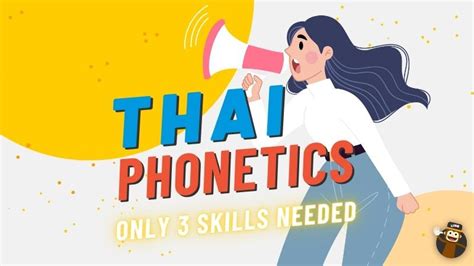 Thai Phonetics 3 Basic Skills You Need To Learn Ling App