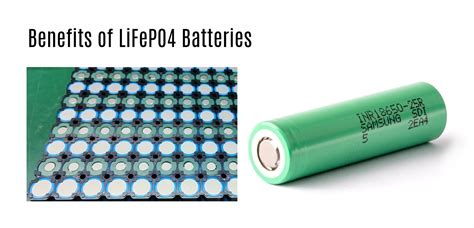 Benefits Of Lifepo4 Batteries Redway Battery Us