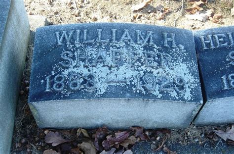 Dr William H Shaffer 1863 1929 Mémorial Find a Grave