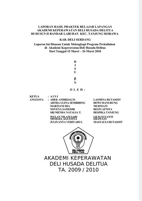 PDF Laporan Hasil Praktek Belajar Lapangan DOKUMEN TIPS