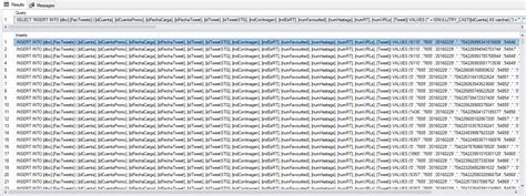 Script Para Generar Automáticamente Inserts De Los Datos De Una Tabla