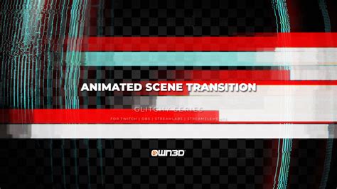 Best Animated Stinger Transitions Scenes For Twitch And Youtube 🔥