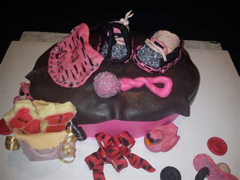 Hot Pink Zebra Baby Shower Girl CakeCentral
