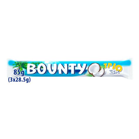 Батончик Bounty Trio з м'якоттю кокосу у молочному шоколаді 85г ...