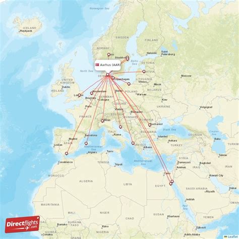 Direct Flights From Aarhus 12 Destinations AAR Denmark