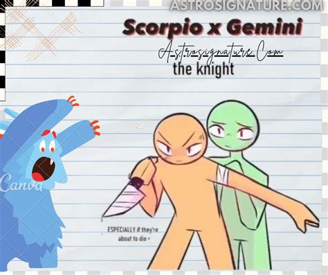 Scorpio X Gemini R Geminis