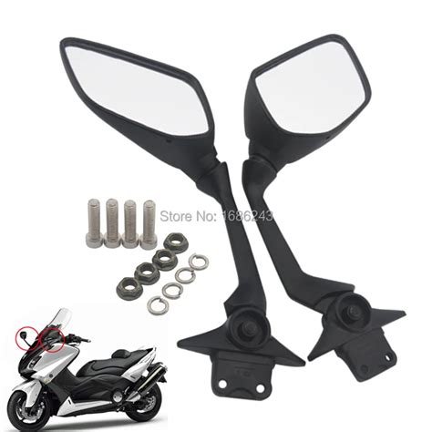 Motorcycle Mirrors Side Fits For Yamaha TMAX 530 Rearview Mirror T MAX