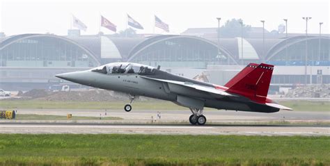 T-7 Red Hawk trainer jet takes its first flight