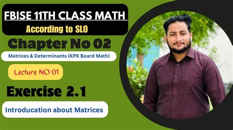 KPK Board 11th Class Math Chapter 2 Exercise 2 1 Introduction