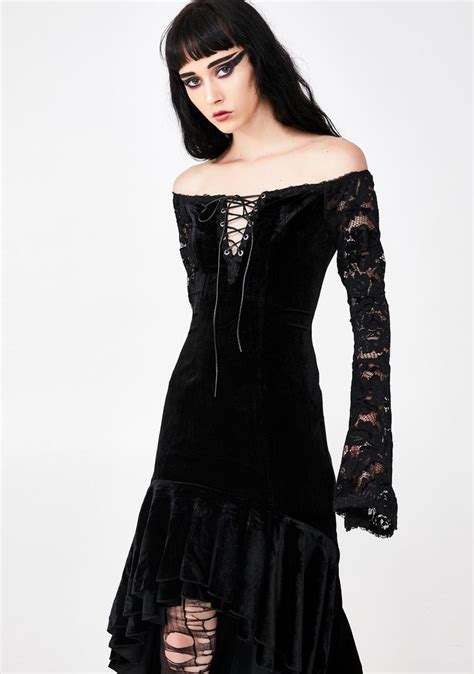 Gothic Velvet Lace Dress Velvet Lace Dress Velvet Lace Lace Dress