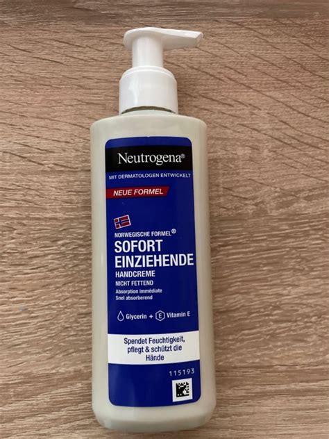 Neutrogena Cr Me Pour Les Mains Absorbante Instantan E Cr Me