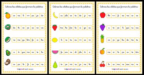 Frutas Com Duas Sílabas - 7