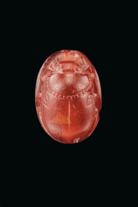 A Greek Carnelian Scarab With A Nude Archer Archaic Period Circa Early 5th Century B C Christie