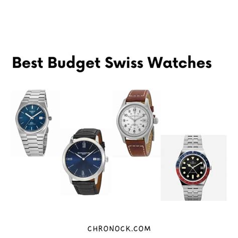 17 Best Affordable Swiss Watches And Brands 2025 Chronock