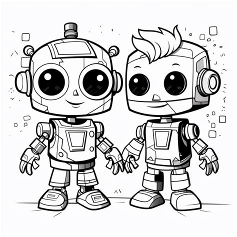 Coloriage Robot Coloriage