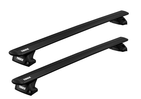 Thule Flush Rail WingBar Evo Black Dachträger f Skoda Octavia IV Kombi