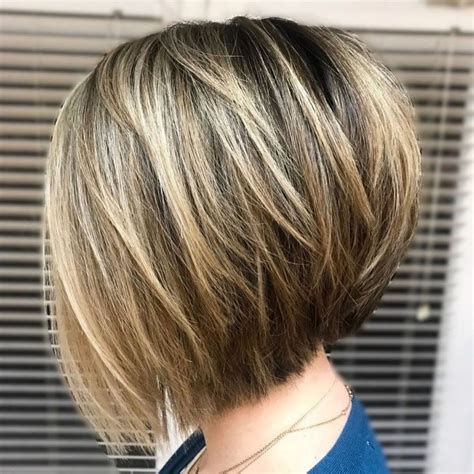 Inverted Shattered Bob For Straight Hair Stacked Bob Hairstyles