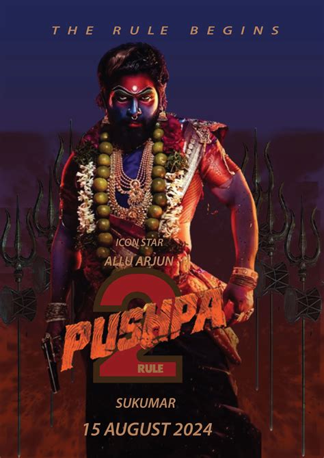 pushpa 2 movie poster :: Behance