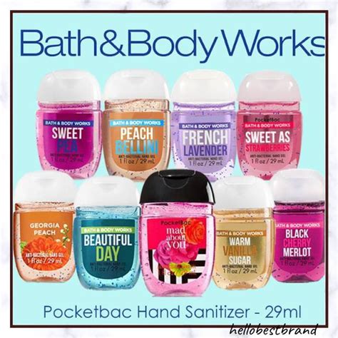 Jual Bbw Bath And Body Works Hand Sanitizer Pocketbac Ml Indonesia