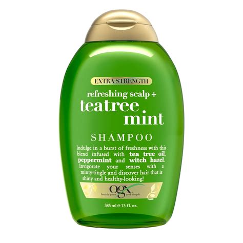 Ogx Extra Strength Refreshing Scalp Teatree Mint Invigorating Scalp Shampoo